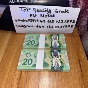 Counterfeit $20 CAD Bills, Buy Canadian Dollars Online